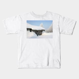 Winter in Finland Kids T-Shirt